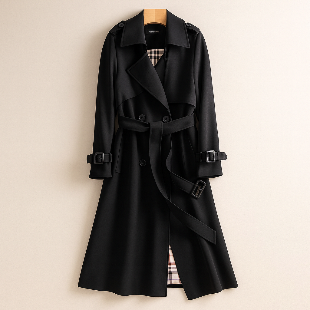 Zairah | Klassieke Trenchcoat Tijdloze Stijl Dames
