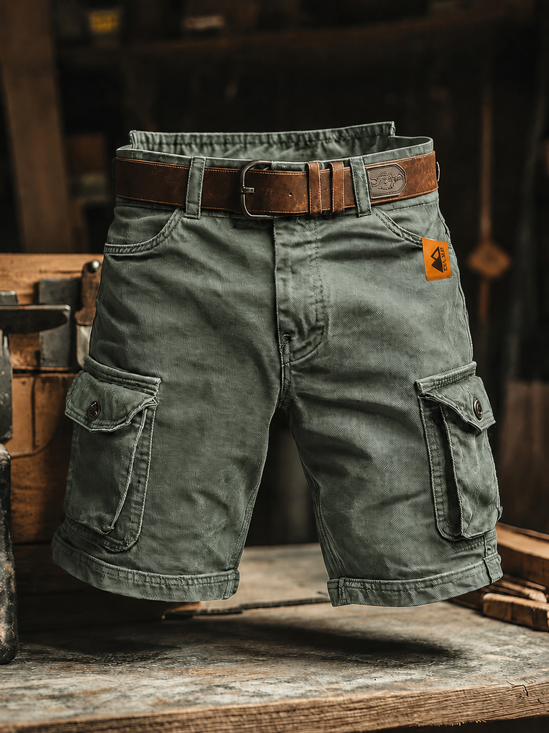 Clinton | Premium Vintage Cargo Korte Broek