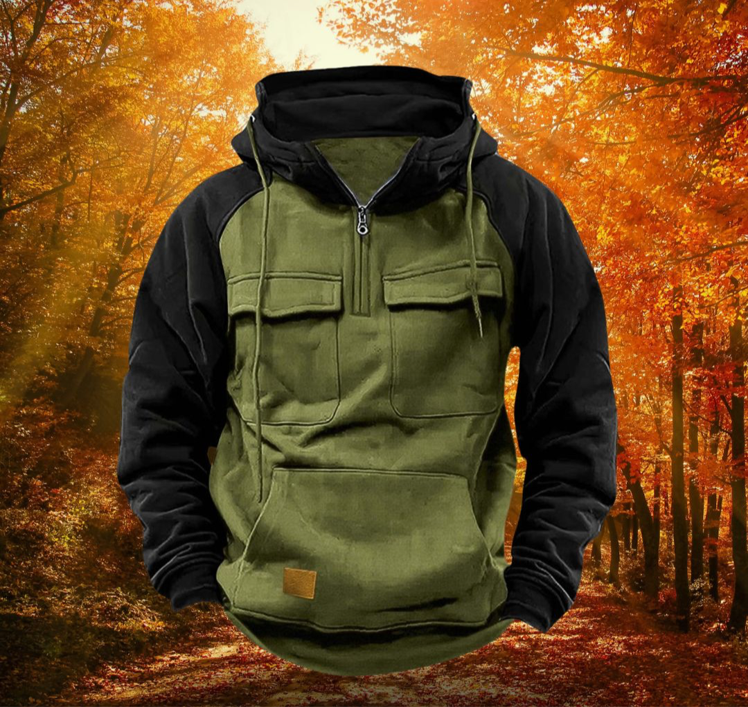 Jelte | Multifunctionele Hoodie Voor Heren