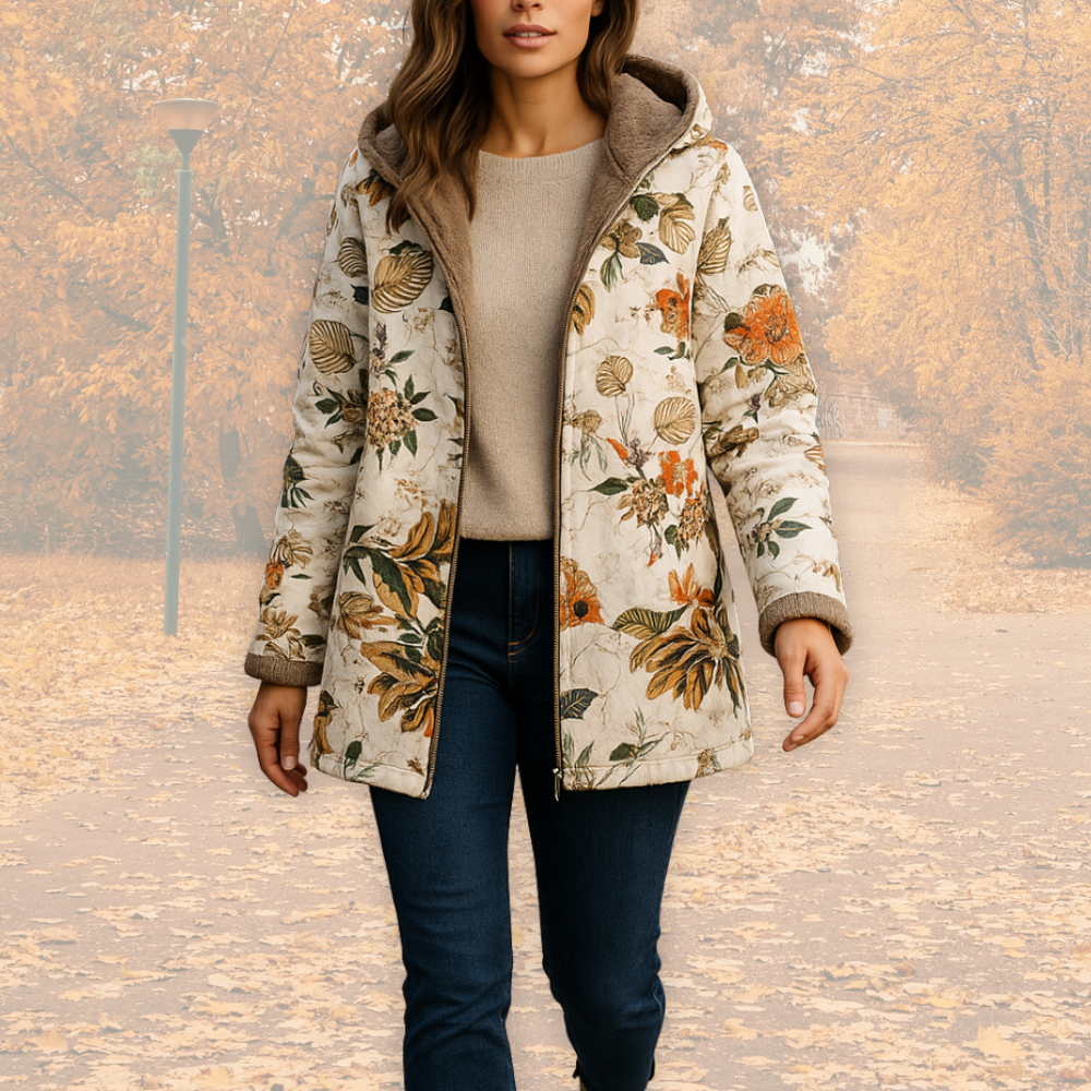 Camellia | Warme Jas met Fleecevoering