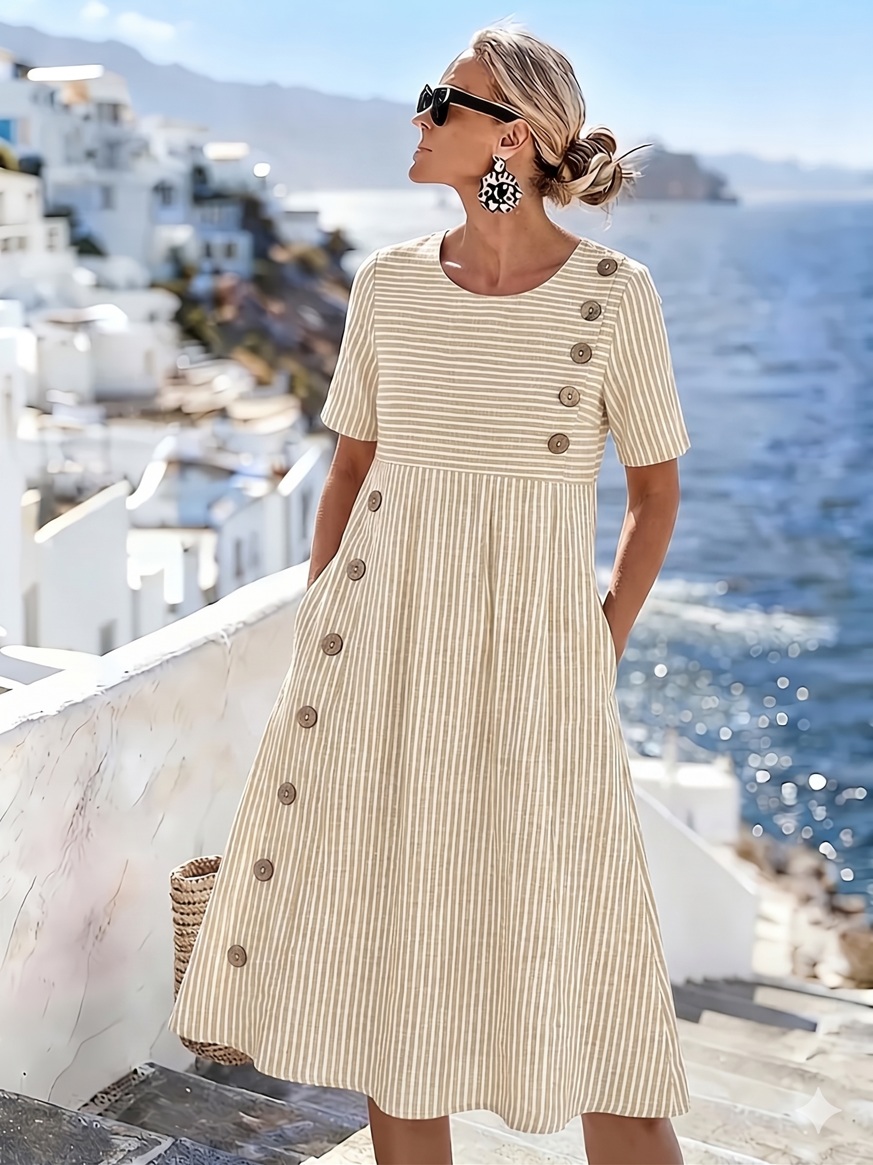 Klaudia | Comfortabele en ademende jurk