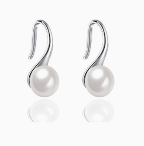 Vintage Oorbellen met Parel