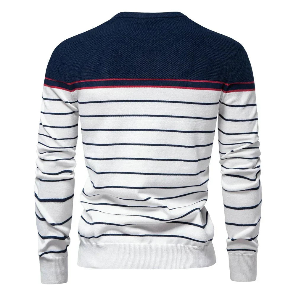 Kelrovind | Herentrui met moderne streeplook