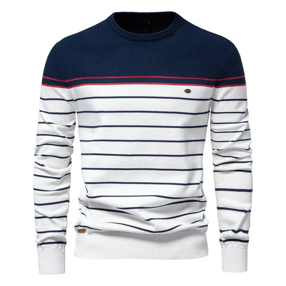 Kelrovind | Herentrui met moderne streeplook