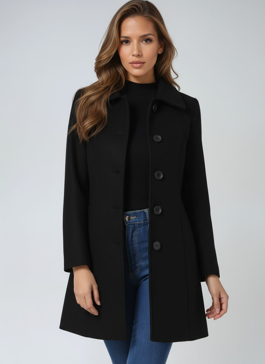 Sylvianne | Dames Enkelrij Mantel
