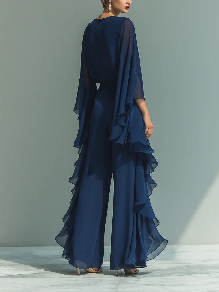 Zefira | Elegante en soepel vallende avondjumpsuit
