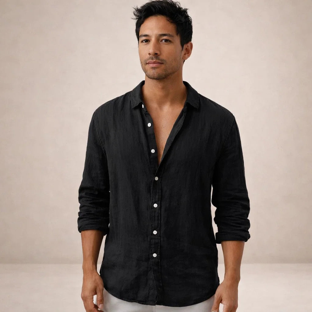 Jeremiah | Heren hemd met lange mouwen en regular fit