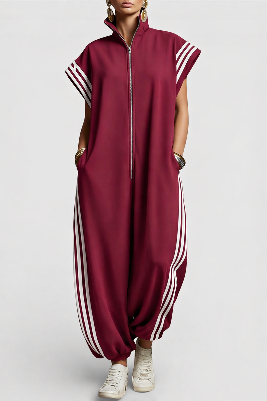 Bridgette | Jumpsuit met ritshals