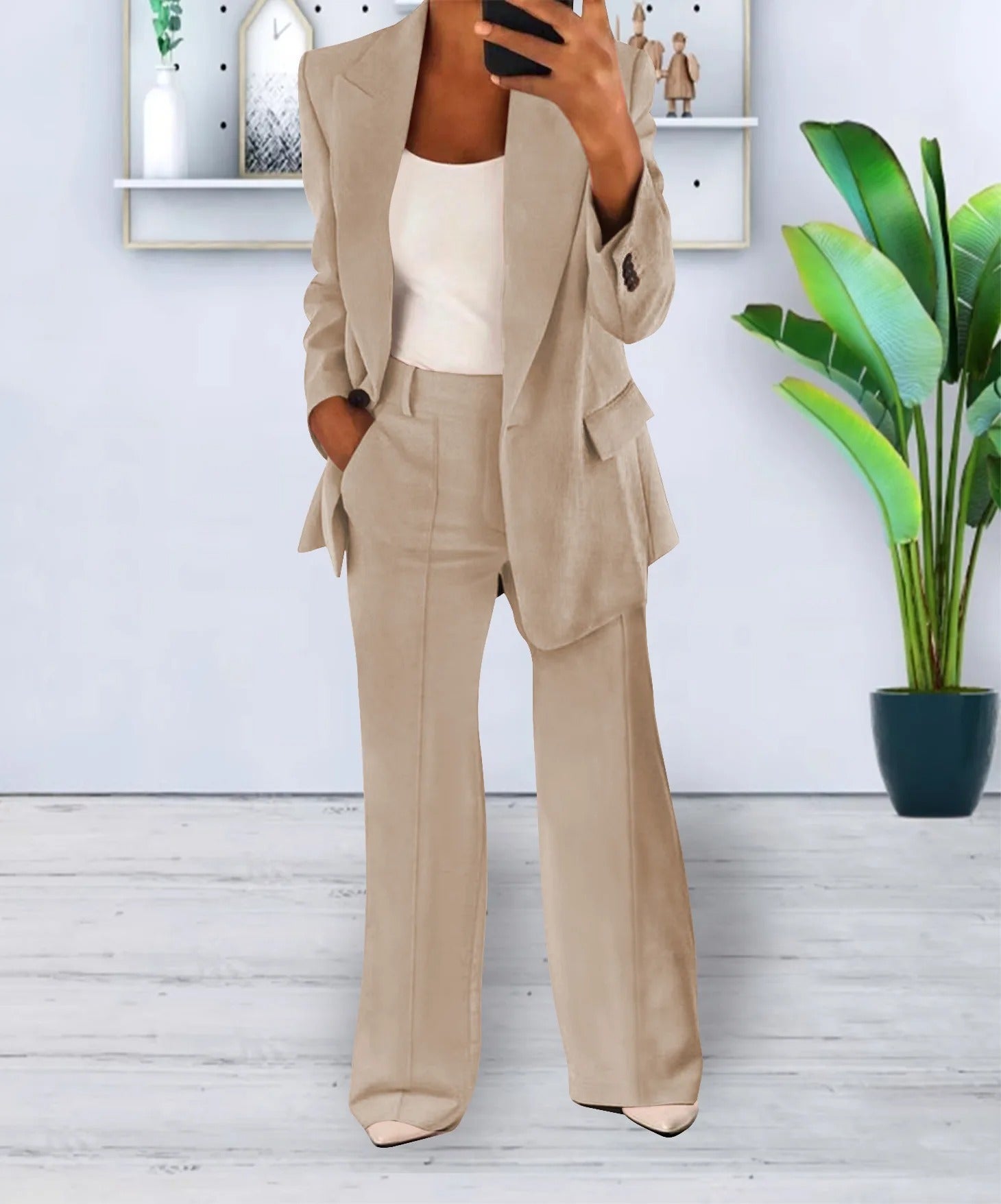 Emilyn | Dames co-ord set met blazer en broek