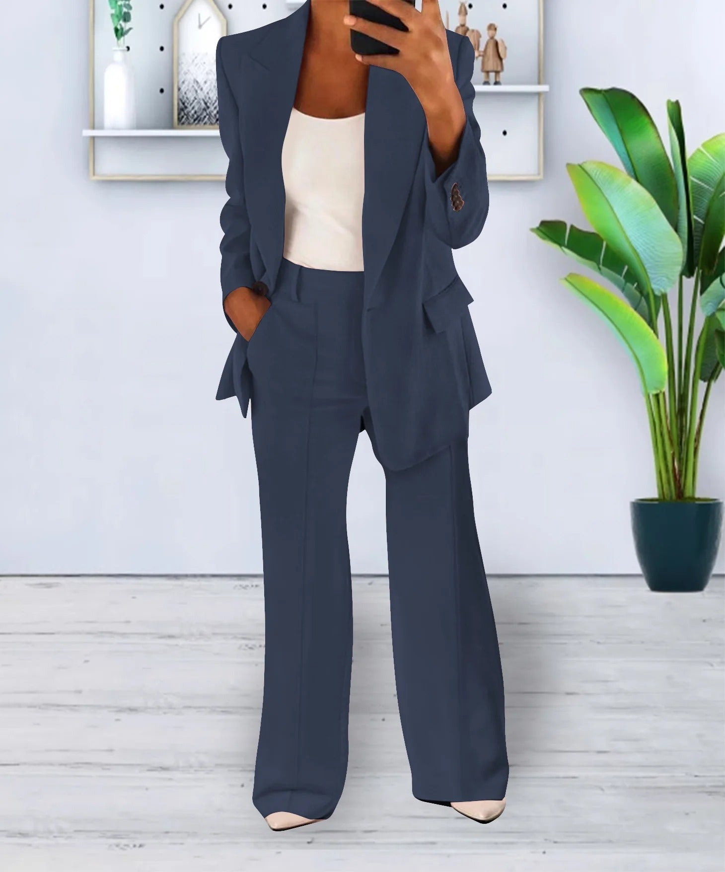 Emilyn | Dames co-ord set met blazer en broek