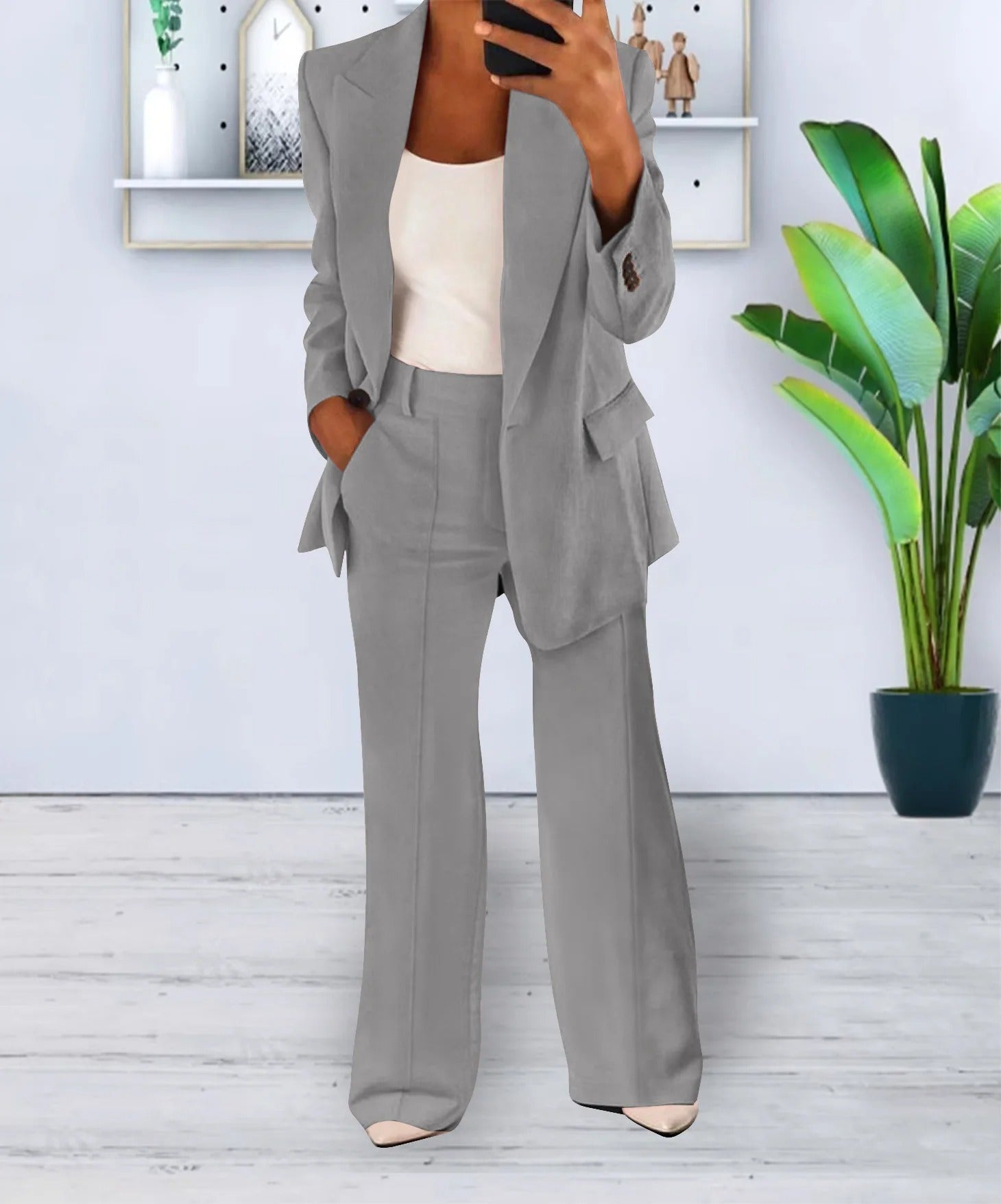 Emilyn | Dames co-ord set met blazer en broek