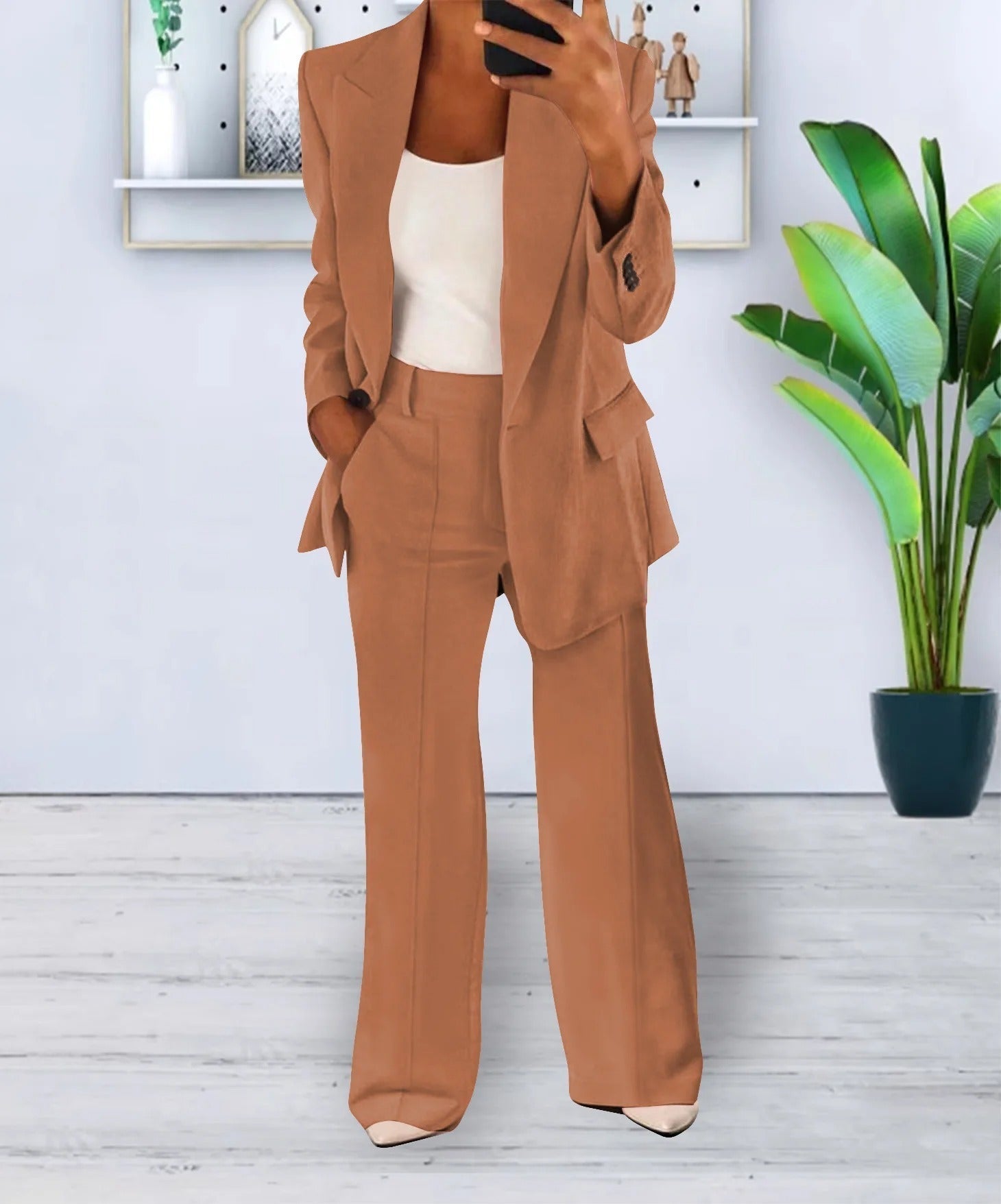 Emilyn | Dames co-ord set met blazer en broek