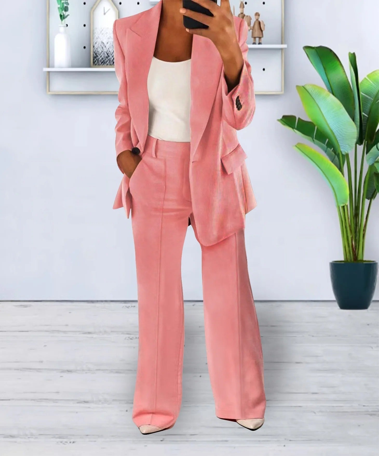Emilyn | Dames co-ord set met blazer en broek