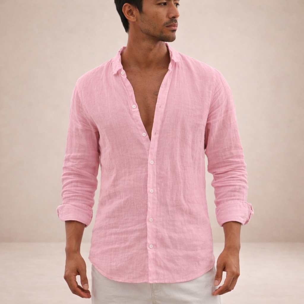 Jeremiah | Heren hemd met lange mouwen en regular fit