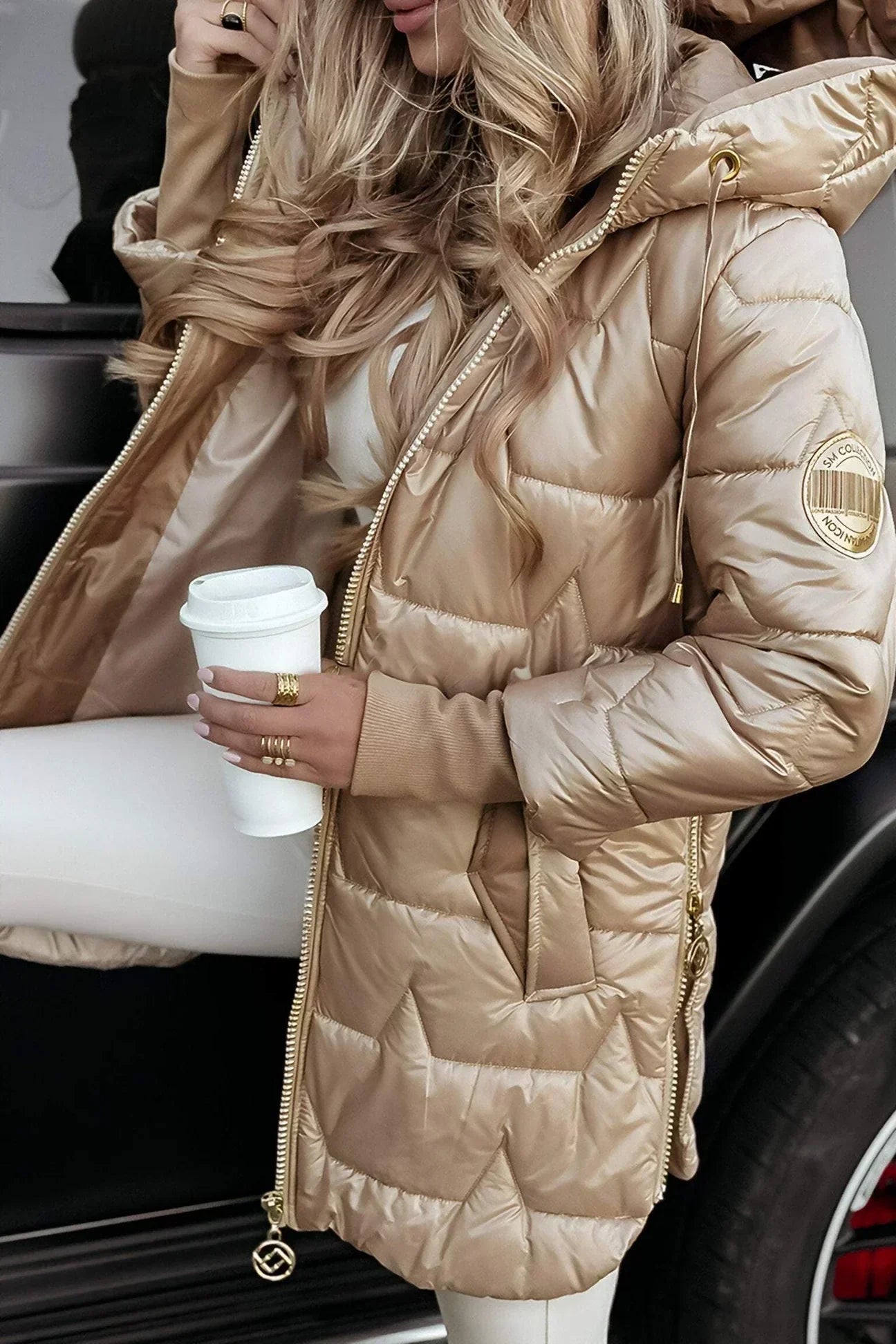 Linara | Dames Lange Cozy Jas