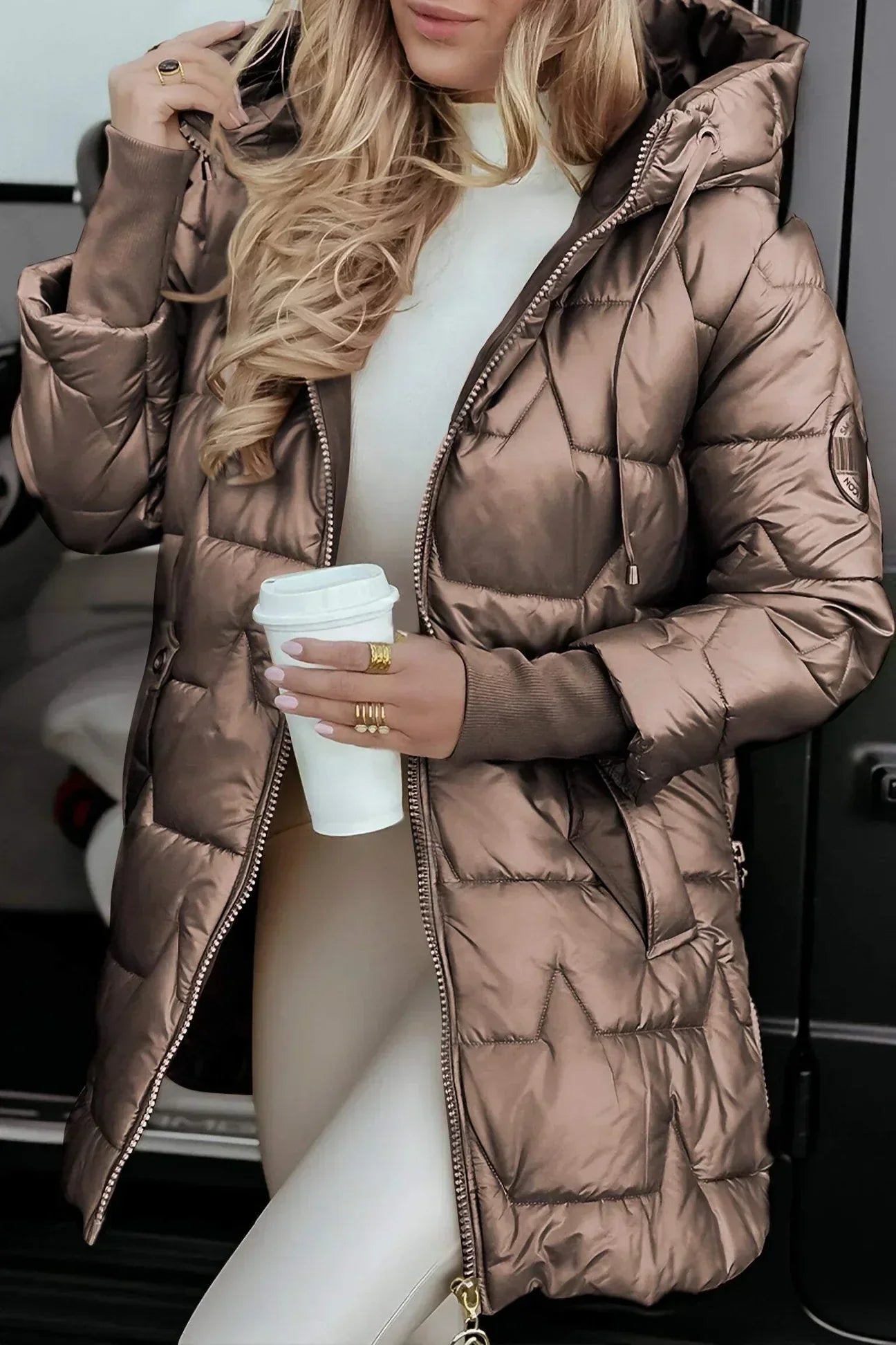 Linara | Dames Lange Cozy Jas
