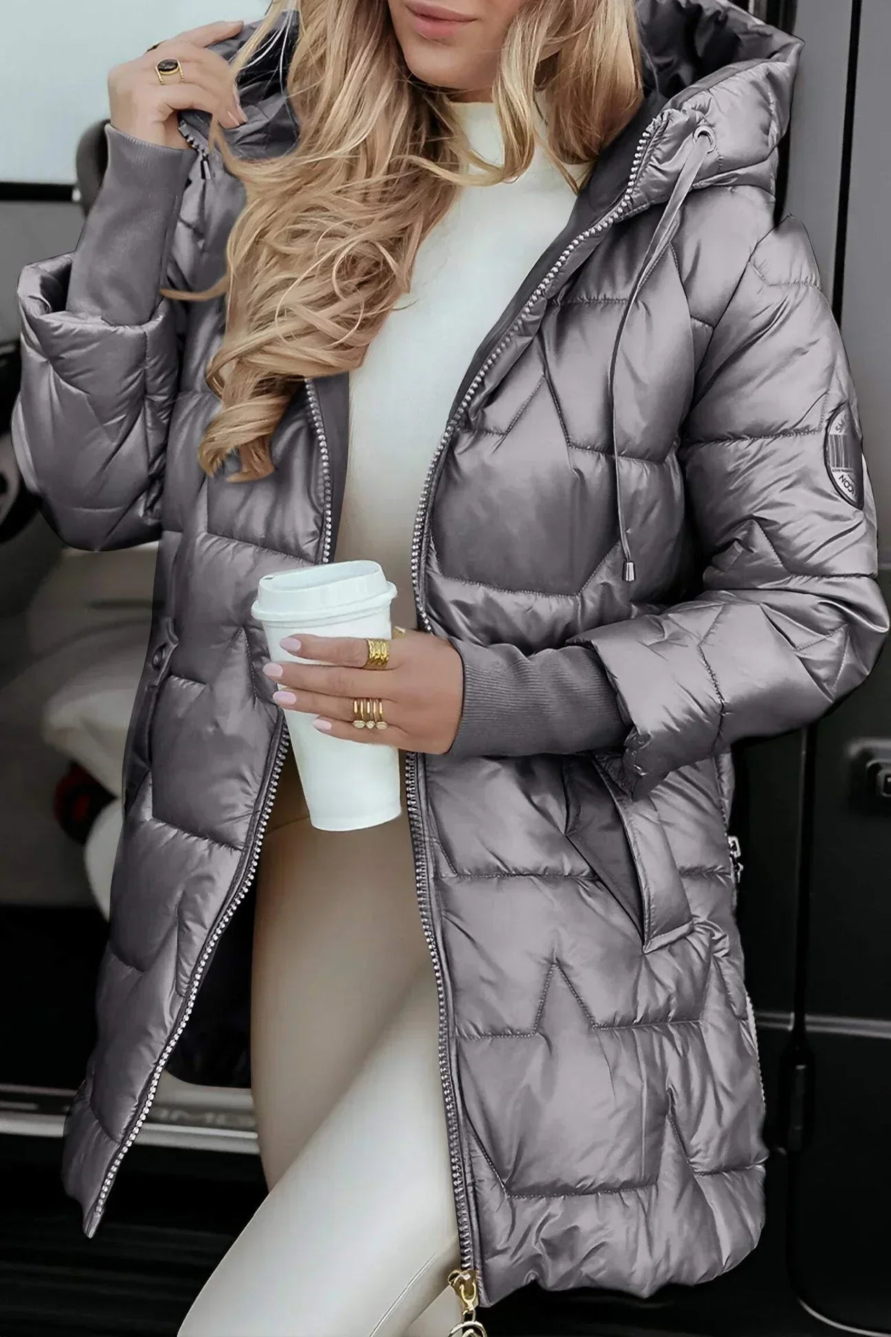 Linara | Dames Lange Cozy Jas
